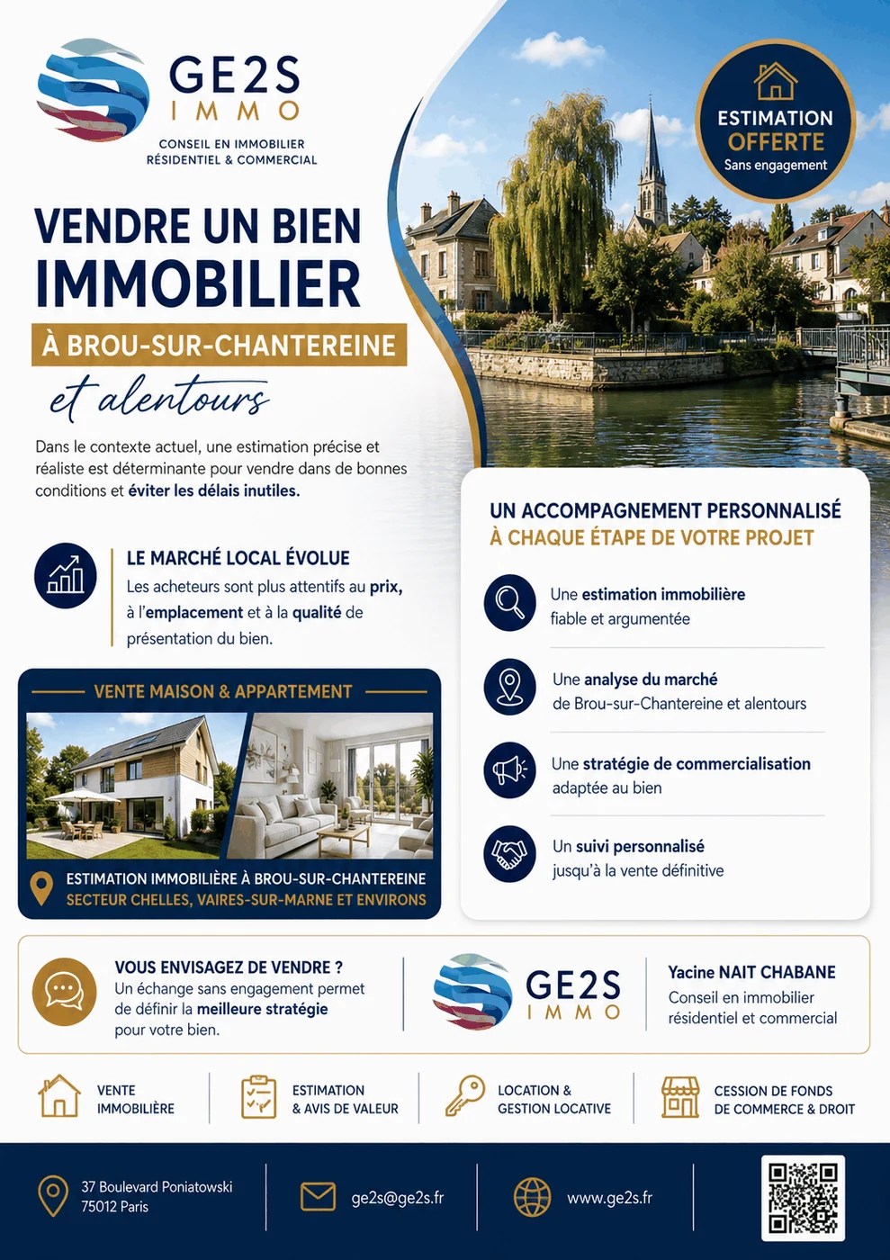 Vendre un bien en Seine-et-Marne : l’importance d’une estimation locale — GE2S IMMO